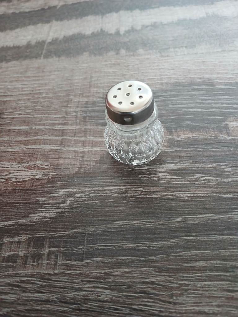 Really cute pepper shaker.