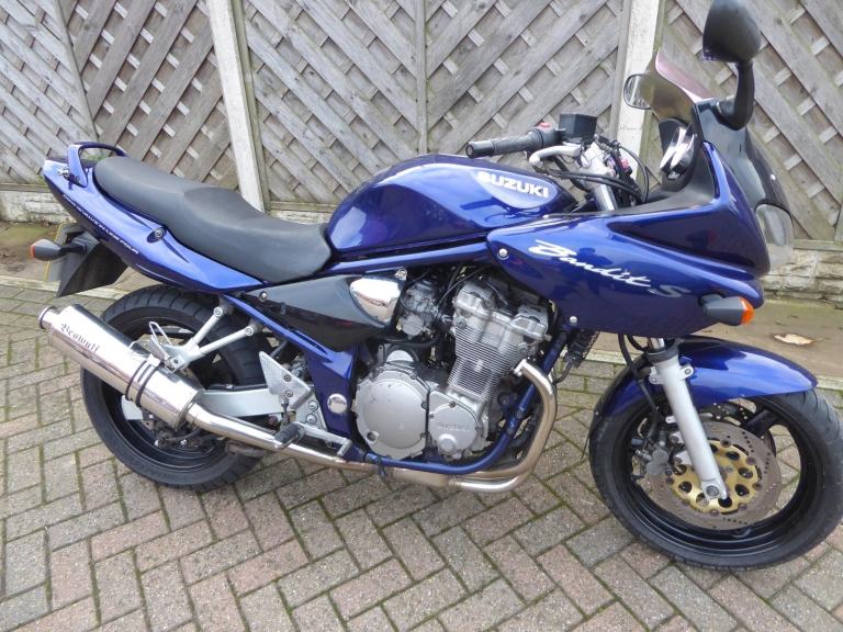 SUZUKI BANDIT 600 03 REG RACE CAN NEW BATTERY 1 YEARS MOT