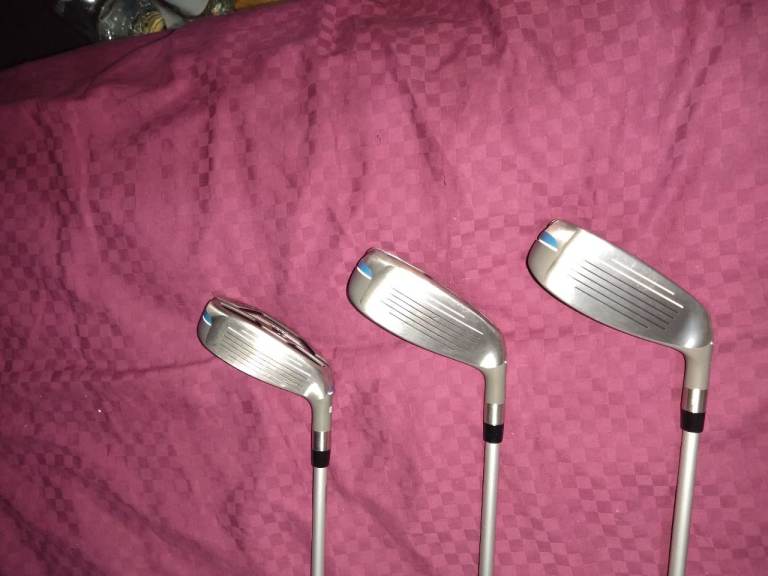 Left handed golf clubs Teton HXD high launch driving hybrid set
