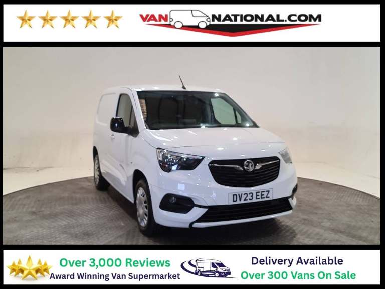 2023 Vauxhall Combo 1.5 TURBO D 2300 PRO L1 100 BHP SWB Panel Van Diesel Manual