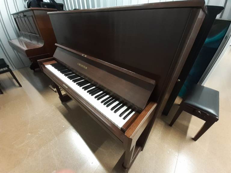 C Bechstein Model 9 upright piano Mahogany *stool + 1st fine tuning option*