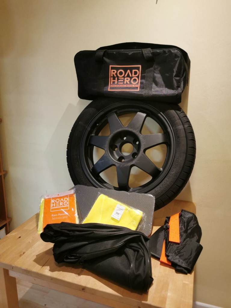 Spare wheel VW T5/T6 space saver