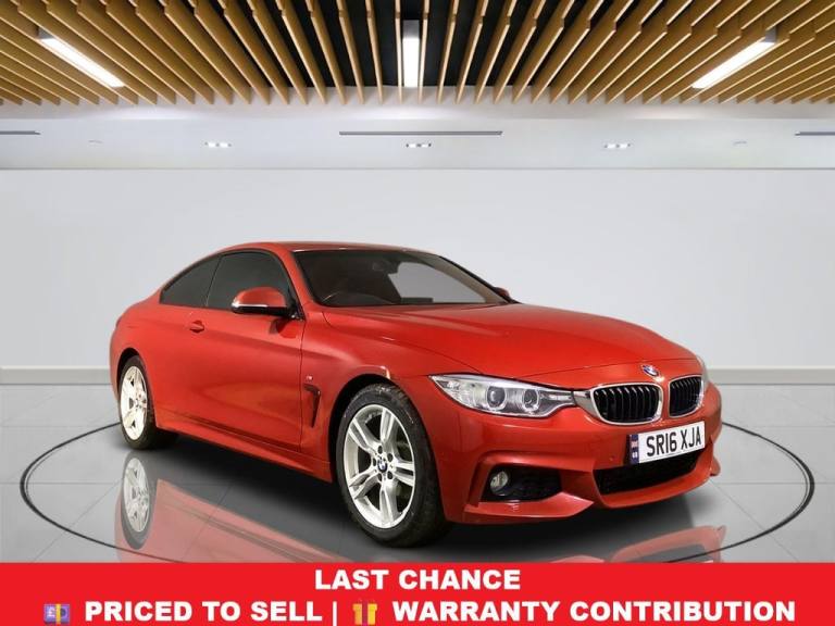 2016 BMW 4 Series 2.0 420d M Sport Coupe 2dr Diesel Auto xDrive Euro 6 (s/s) (190 ps) Coupe Diese...