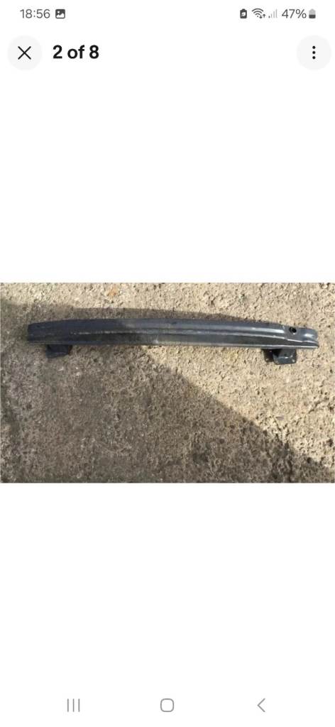 V W Passatt Rear Bumper Crash Bar New