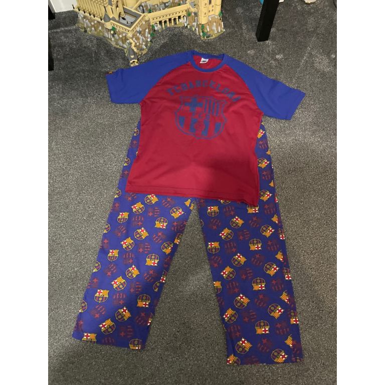 Barcelona pyjamas, size large. 