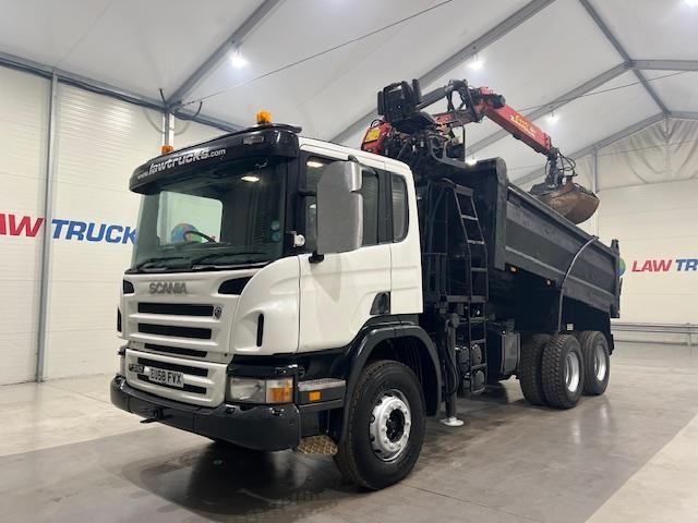 Scania P340 6x4 Steel Tipper Grab Manual