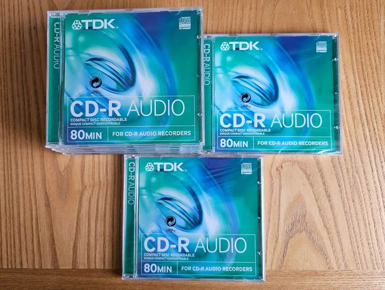 11 sealed CD-R80 CD-R Audio Music Recordable DISCS 80 Mins.