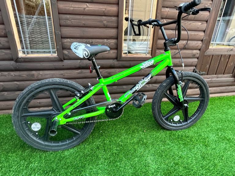 BMX bike, mag 5 spoke wheels, 20 inch