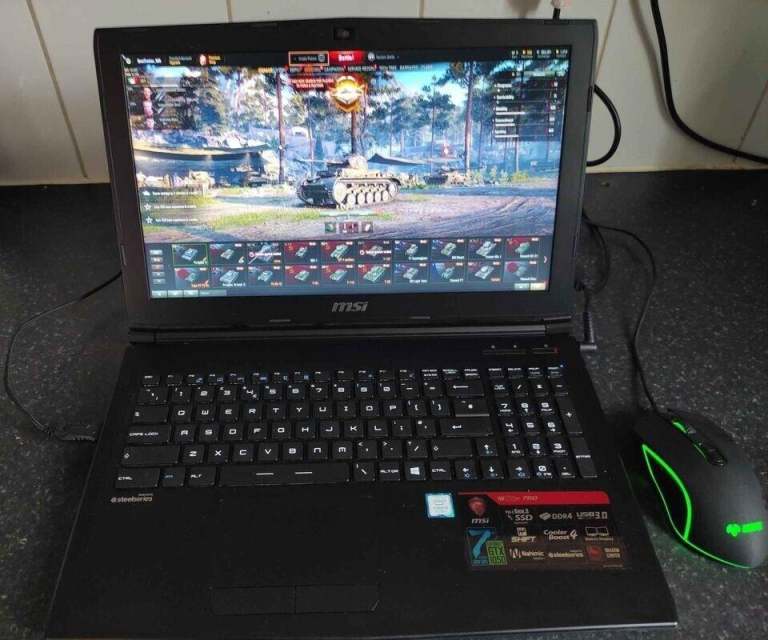 MSI Gaming Laptop GTX 1050 i5-7300HQ 8GB DDR4 1TB HDD BOXED