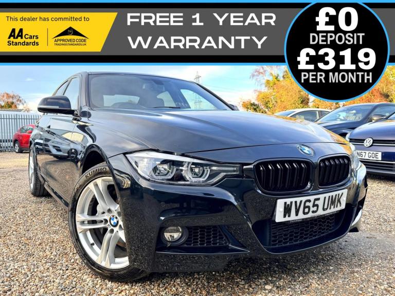 BMW 3 SERIES 3.0 335d xDrive M Sport Saloon 2015