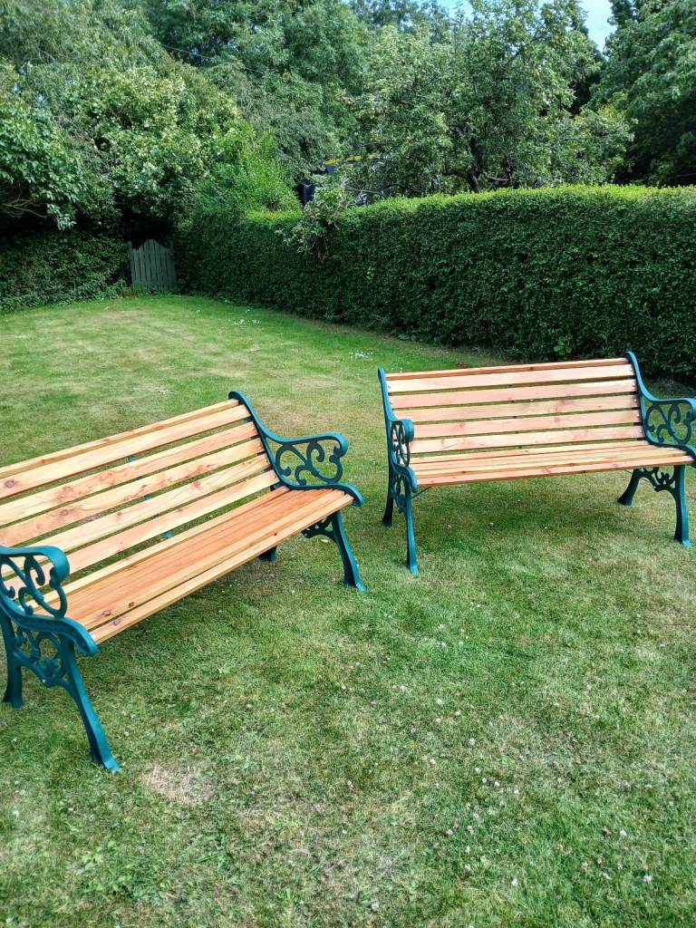 Cast Iron Garden Benches