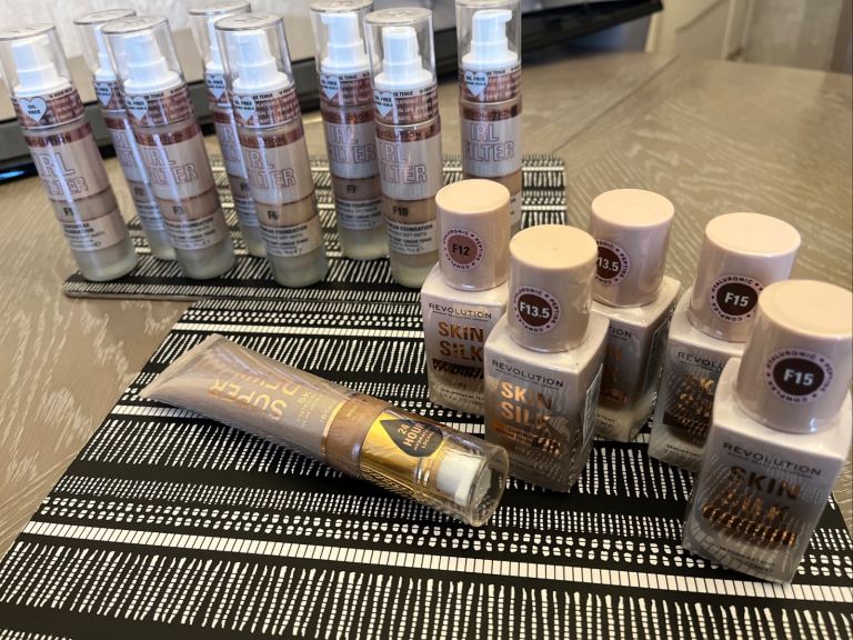 Revolution make up. Car boot job lot