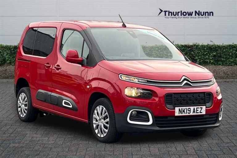 2019 Citroen Berlingo Feel 1.5 BlueHDi Automatic Start/Stop (130ps) WAV MPV Diesel Automatic