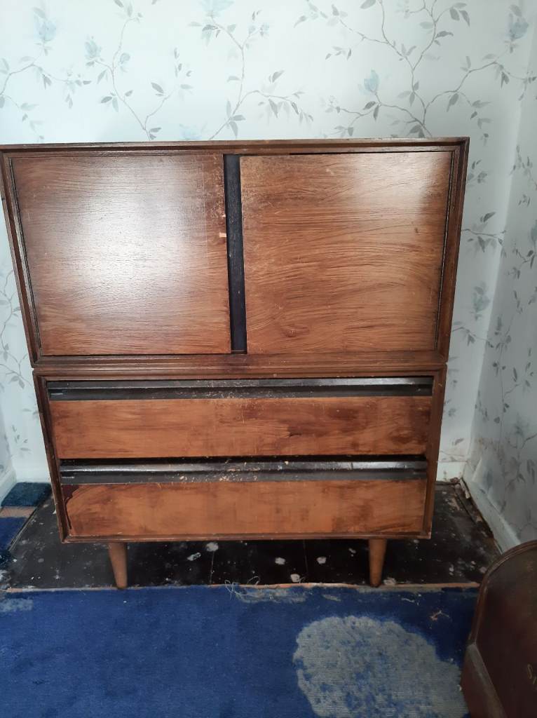 Vintage storage cabinet