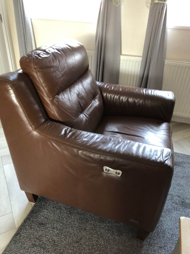 Two seater sofa and arm chair
