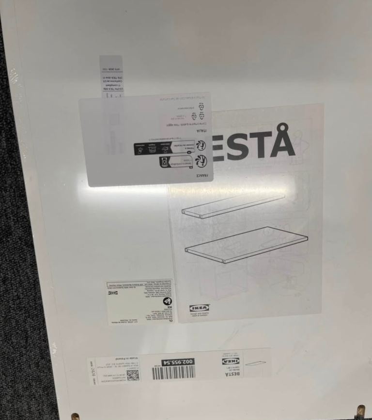 Free Ikea besta shelves x 6