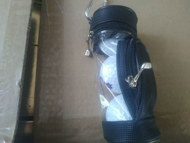 Golf balls all new in packs never used 