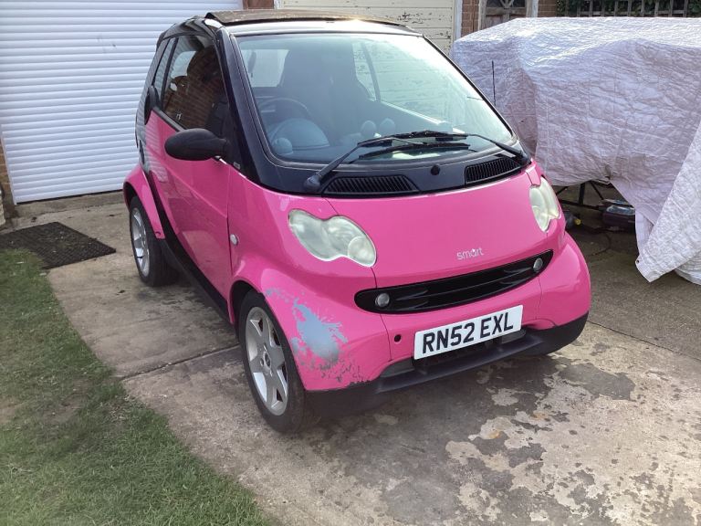 2003 SMART PULSE SOFTIP AUTO CONVERTIBLE 599cc SPARES OR REPAIR