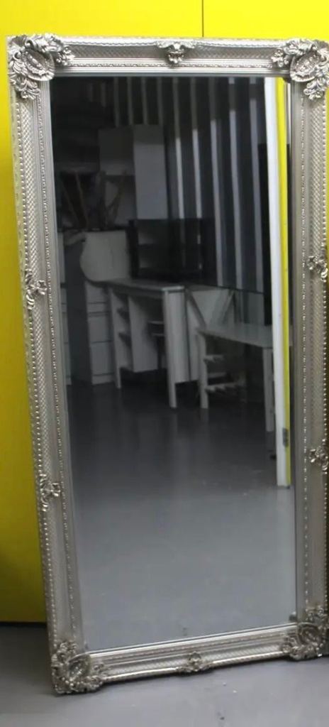 Extra large silver mirror 