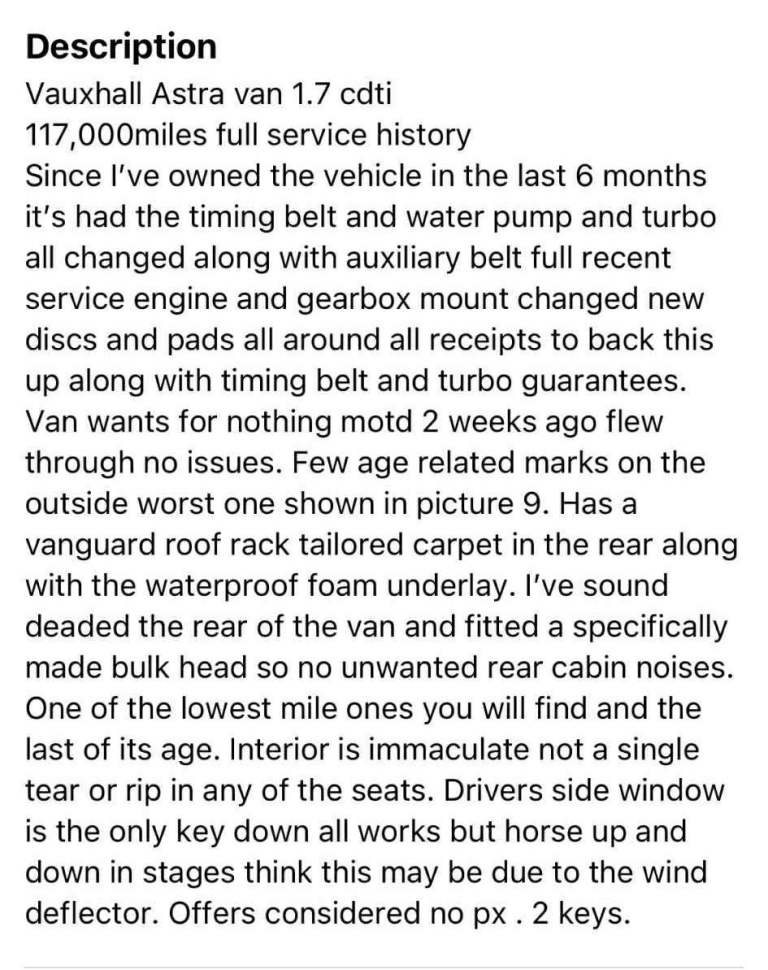 Vauxhall, ASTRAVAN, Car Derived Van, 2013, Manual, 1686 (cc)