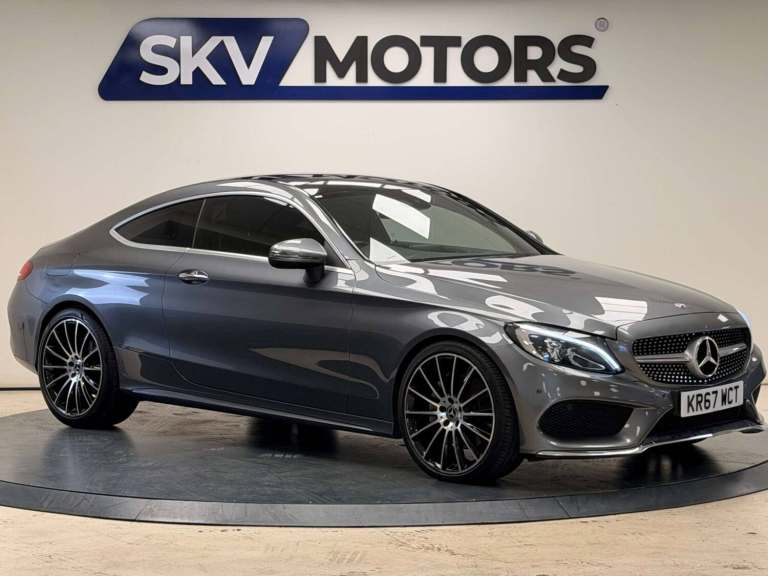 2017 Mercedes-Benz C Class 2.1 C 250 AMG Line Premium+ D Auto 2dr Coupe Diesel Automatic