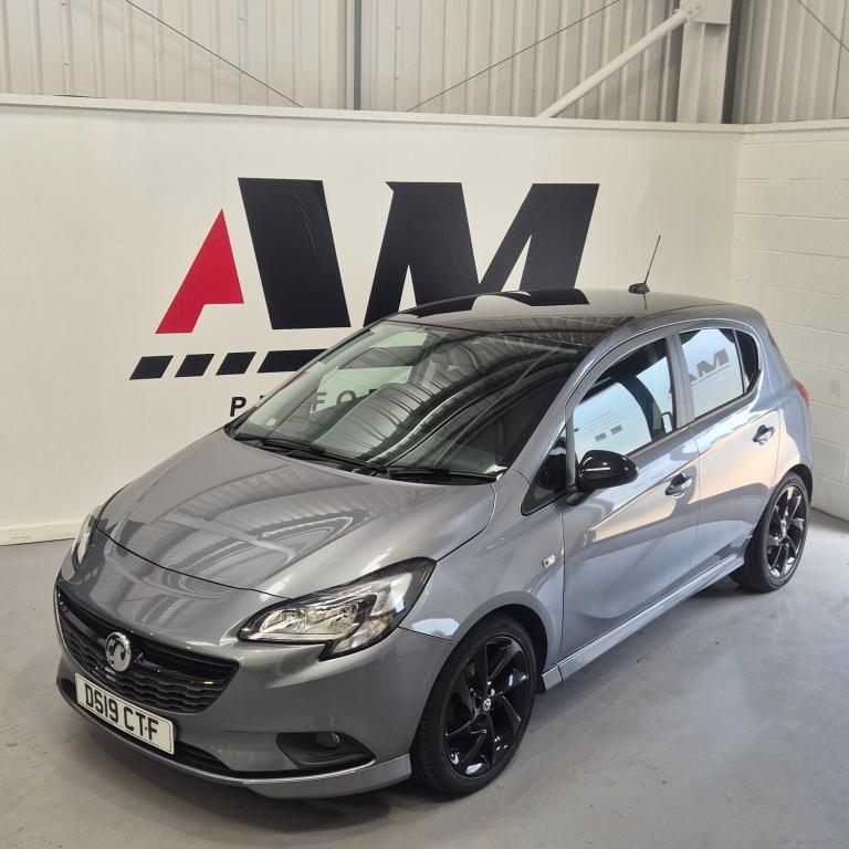 2019 Vauxhall Corsa 1.4 SRi Vx-line Nav Black 5dr HATCHBACK Petrol Manual