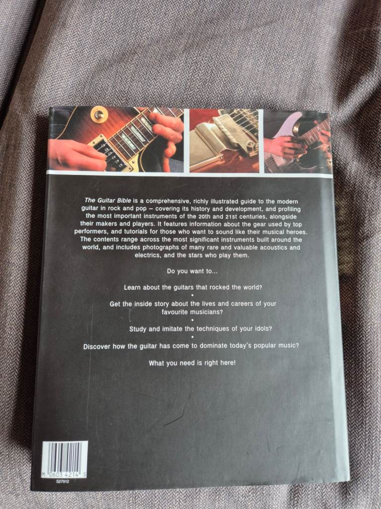 The Guitar Bible - Hardback Book