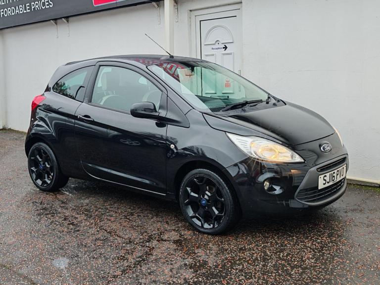 2016 Ford Ka 1.2 Zetec Black Edition Euro 6 (s/s) 3dr HATCHBACK Petrol Manual