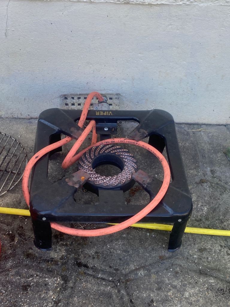 Viper Outdoor Gas Burner with Hose
