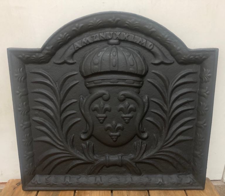 Cast Iron Fireplace Back