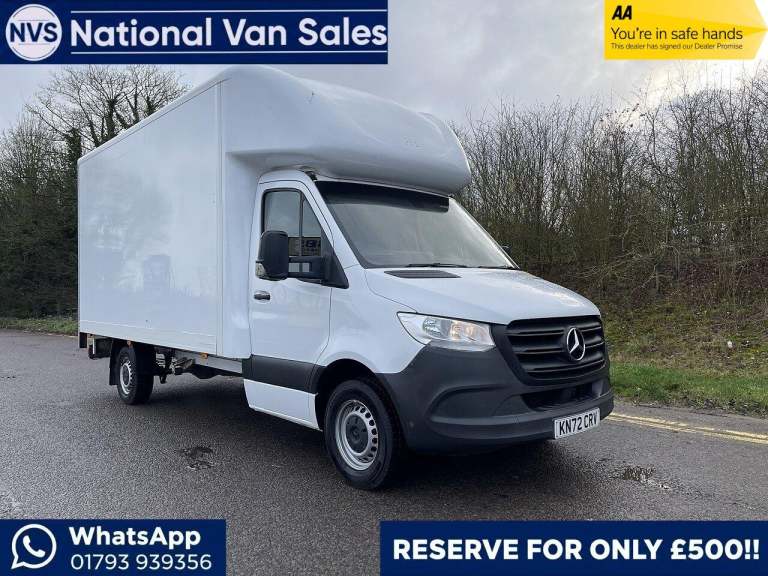 2022 Mercedes-Benz Sprinter 315 Cdi 3.5T LUTON RWD EURO 6 L3 PROG. CHASSIS CAB Diesel Manual