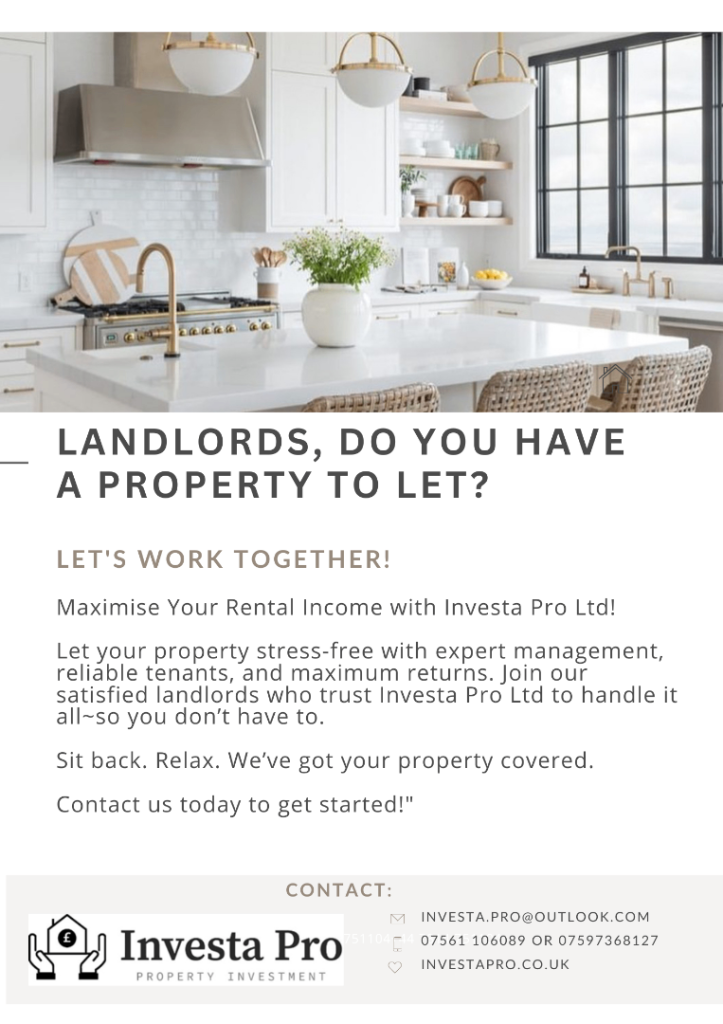 Properties wanted for rent