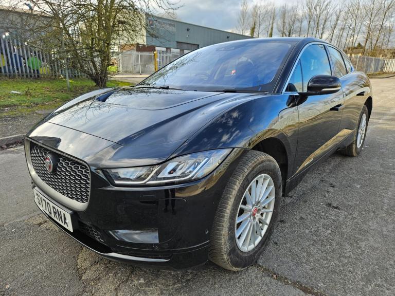 2020 70 JAGUAR I-PACE 294kW EV400 S 90kWh ELECTRIC Auto Black Damaged Salvage