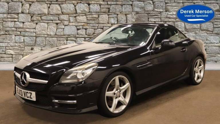 2013 Mercedes-Benz SLK SLK 200 BlueEFFICIENCY AMG Sport 2dr CONVERTIBLE Petrol Manual