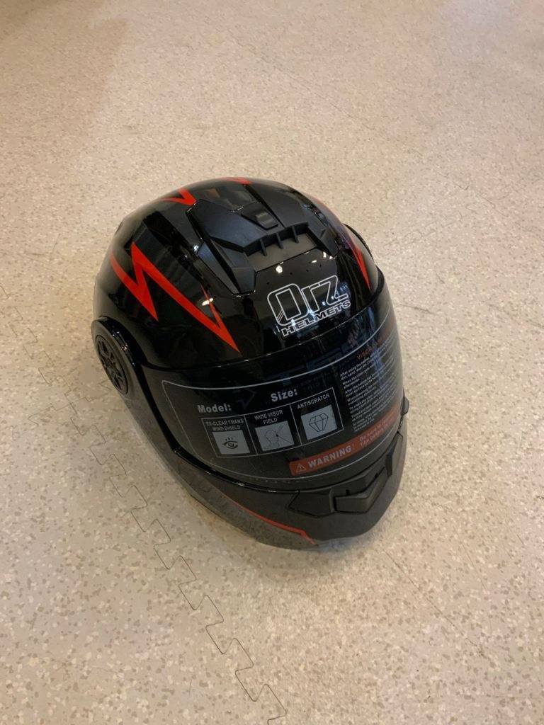 Orz Bluetooth motorbike helmet size medium 