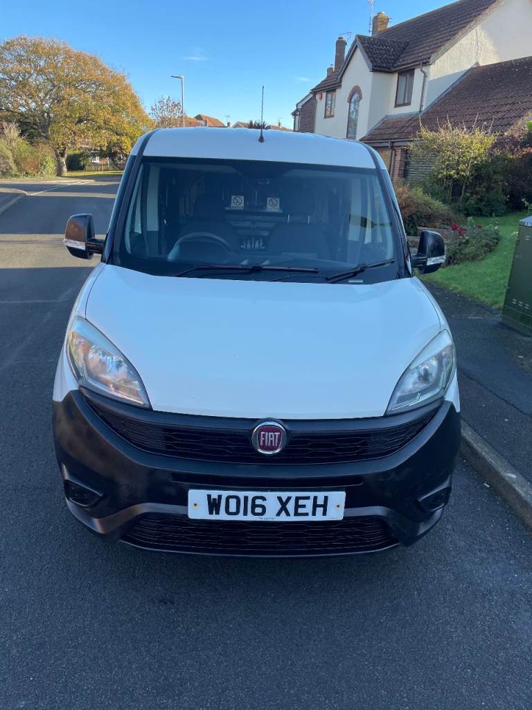 2016 FIAT Doblo 1.3 Diesel SWB - 102,000 Mileage - MOT July 2026 - Sliding Side Door VAN