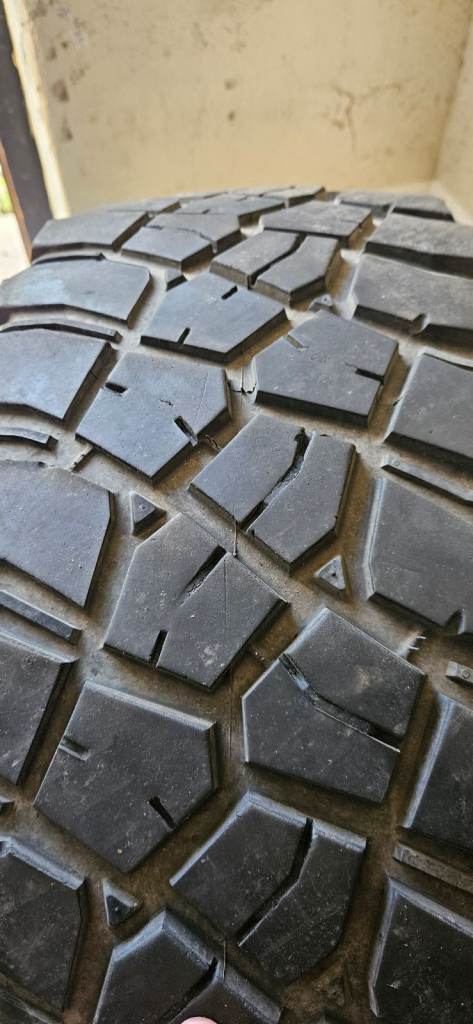 BFGoodrich mud terrain tyres set of 4