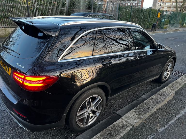 Black GLC Female driver