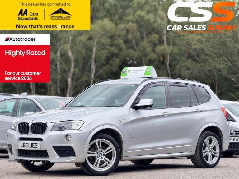 2013 BMW X3 2.0 20d M Sport Auto xDrive Euro 5 (s/s) 5dr SUV Diesel Automatic