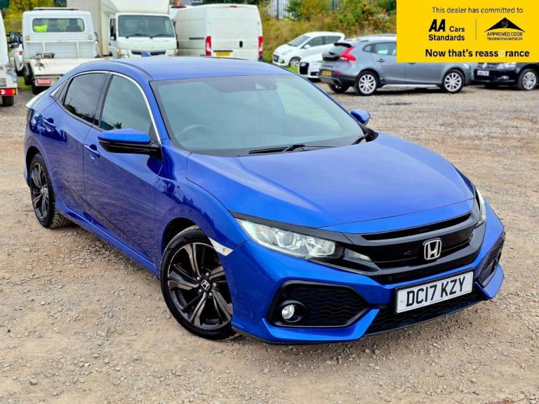 2017 Honda Civic 1.0 VTEC Turbo SR Hatchback 5dr Petrol CVT Euro 6 (s/s) (129 ps) Hatchback Petro...