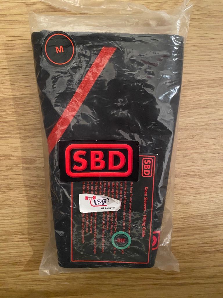 SBD knee sleeves 7mm Medium - New unworn