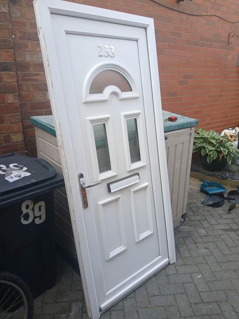 Pvc front door mint