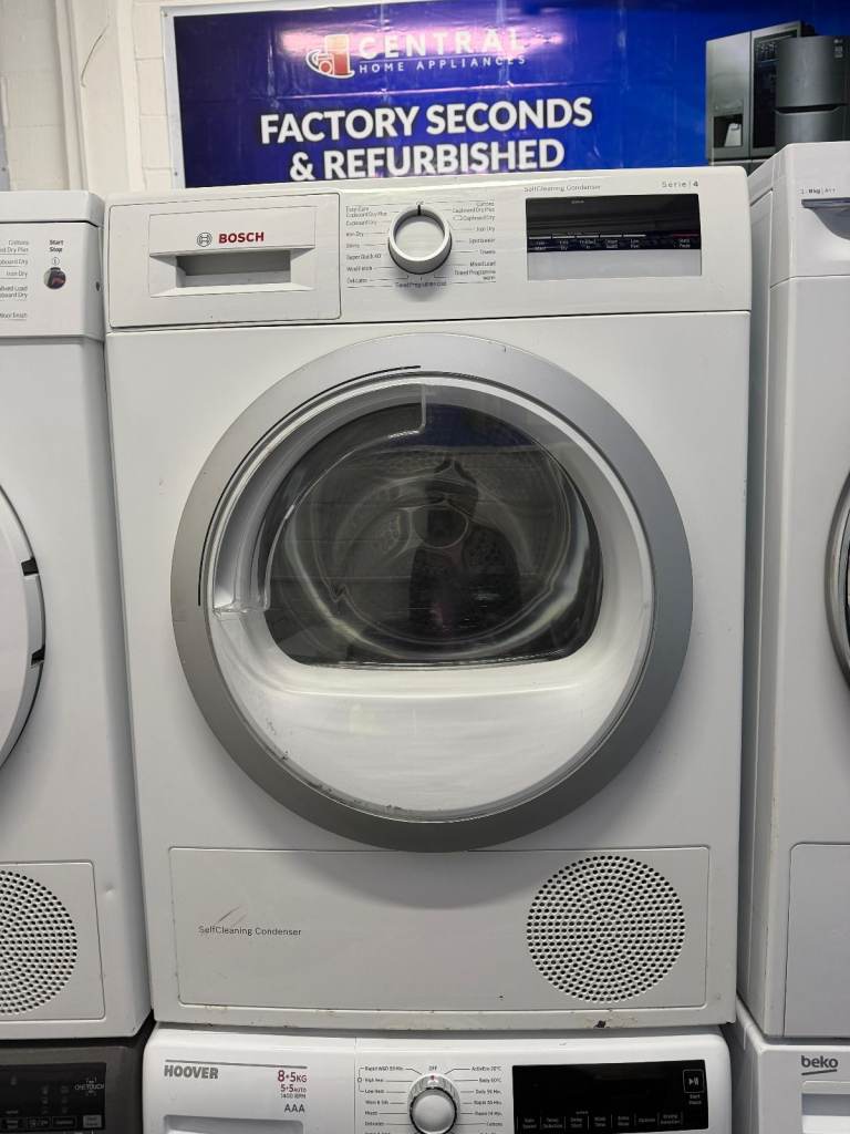 Bosch WTM85230 - White - 8kg Heat Pump Tumble Dryer