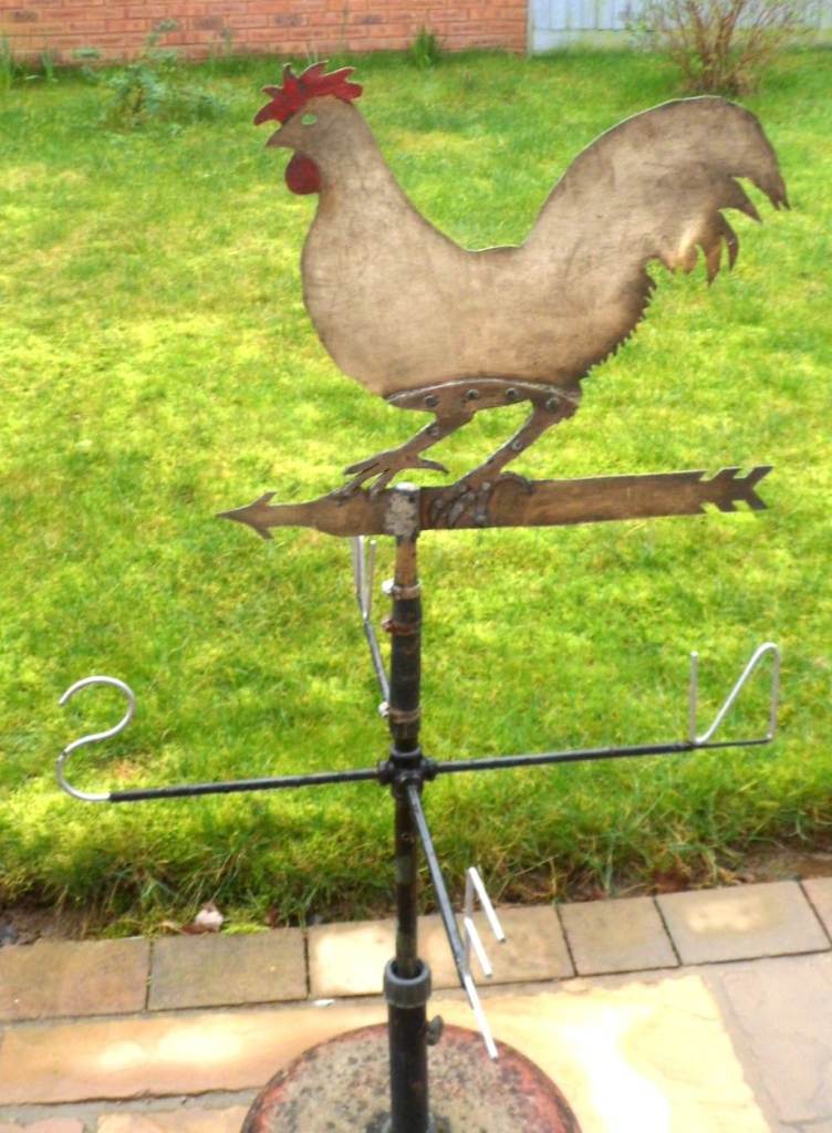 Weather Cock/Vane - Iron and Brass