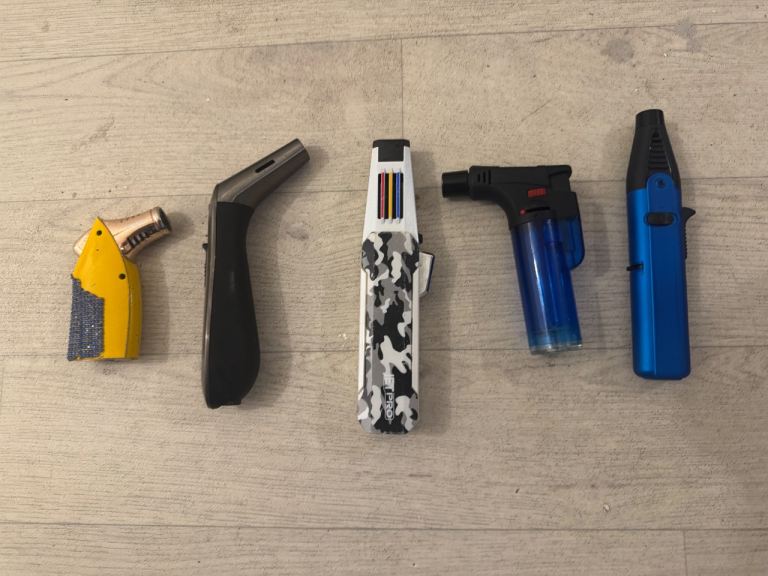 JOPPOO Torch Lighters - Set of 5, Good Condition, £7.00 for Sale