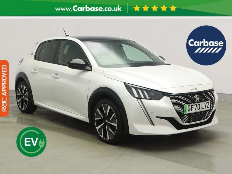 2020 Peugeot E-208 50kWh GT Line Hatchback 5dr Electric Auto (136 ps) Hatchback ELECTRIC Automatic