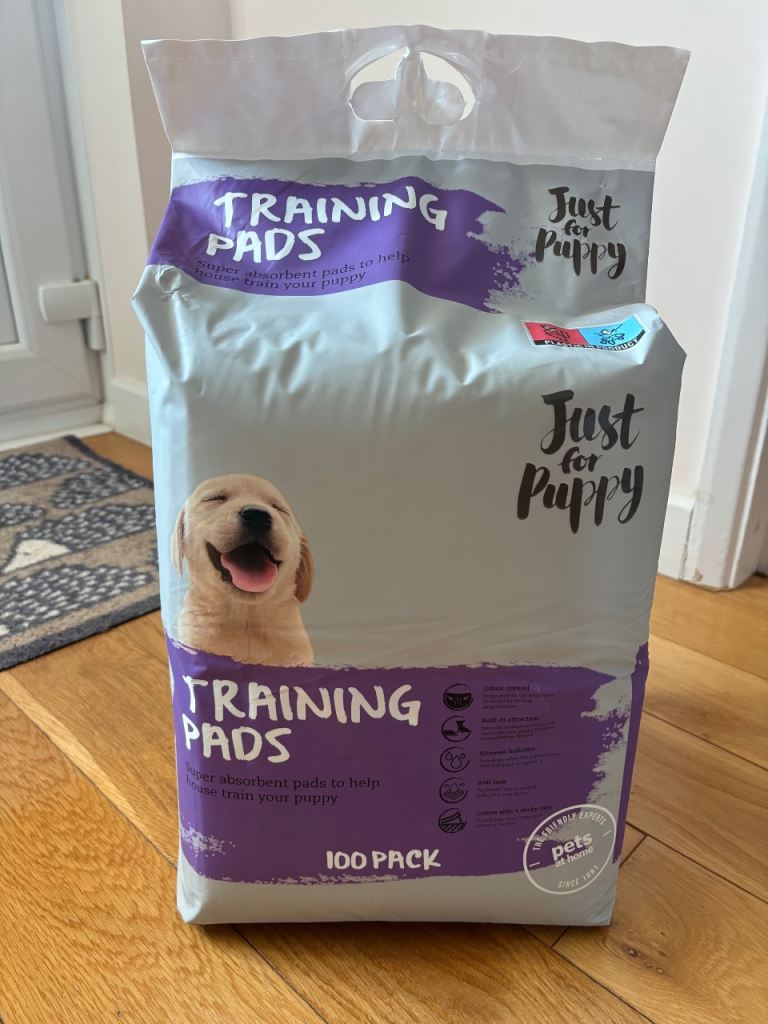 Pets at Home puppy training pads 100 pack