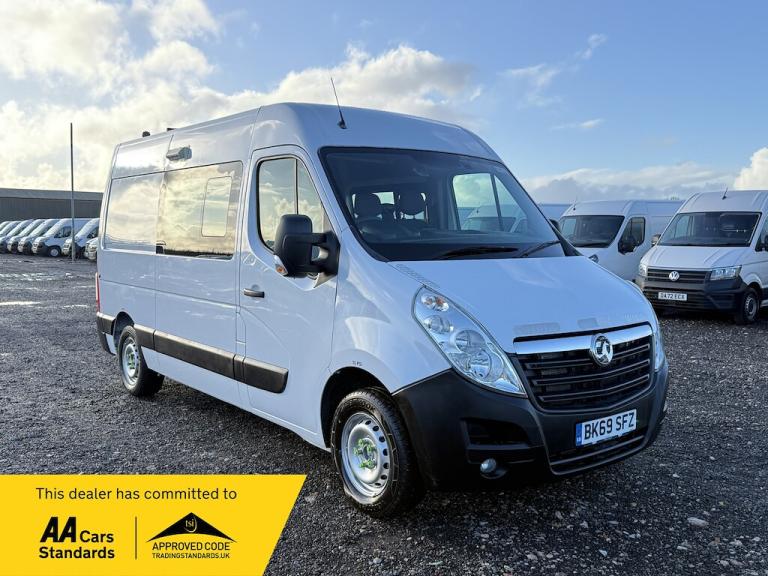 2020 Vauxhall Movano 2.3 CDTi 3500 Panel Van 5dr Diesel Manual FWD L2 H2 Euro 6 (130 ps) Welfare ...
