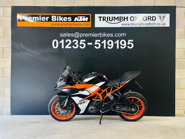 STUNNING 2017/17 KTM RC 390 MOTORCYCLE 