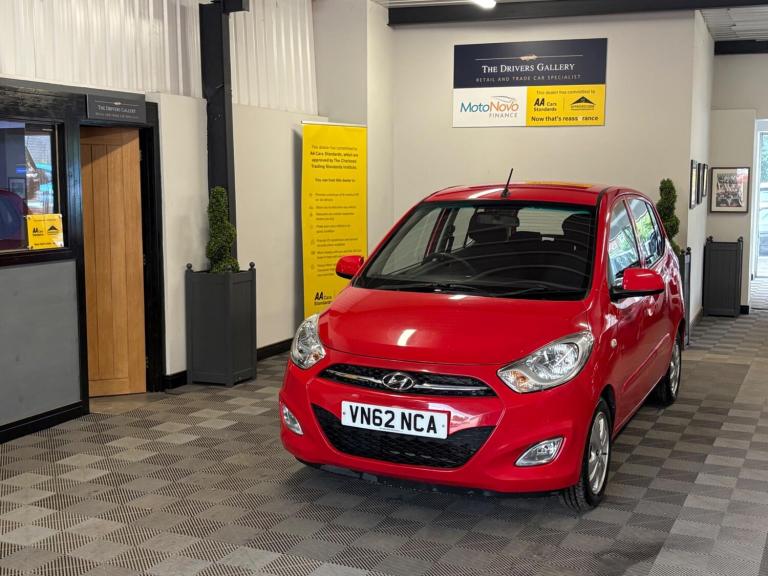 2012 Hyundai i10 1.2 Active Euro 5 5dr HATCHBACK Petrol Manual